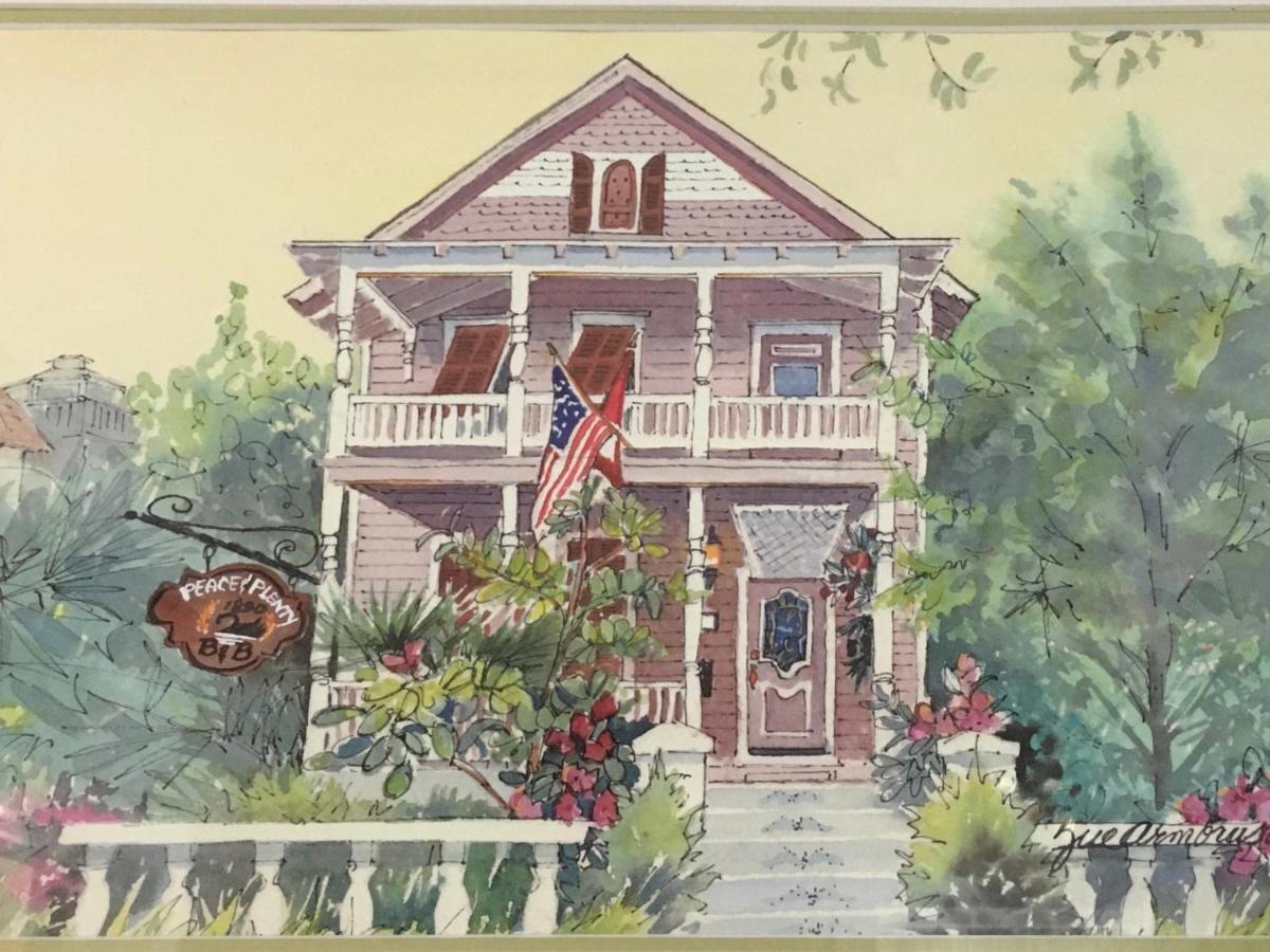 Peace & Plenty Inn Bed And Breakfast Downtown St Augustine-Adults Only St. Augustine Bagian luar foto