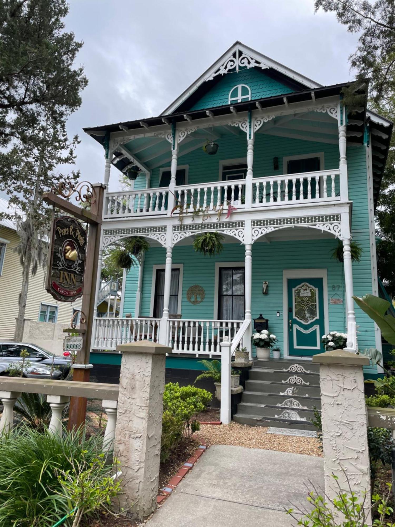 Peace & Plenty Inn Bed And Breakfast Downtown St Augustine-Adults Only St. Augustine Bagian luar foto