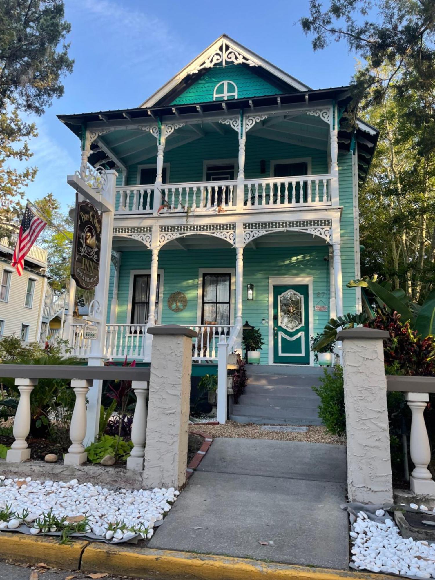 Peace & Plenty Inn Bed And Breakfast Downtown St Augustine-Adults Only St. Augustine Bagian luar foto